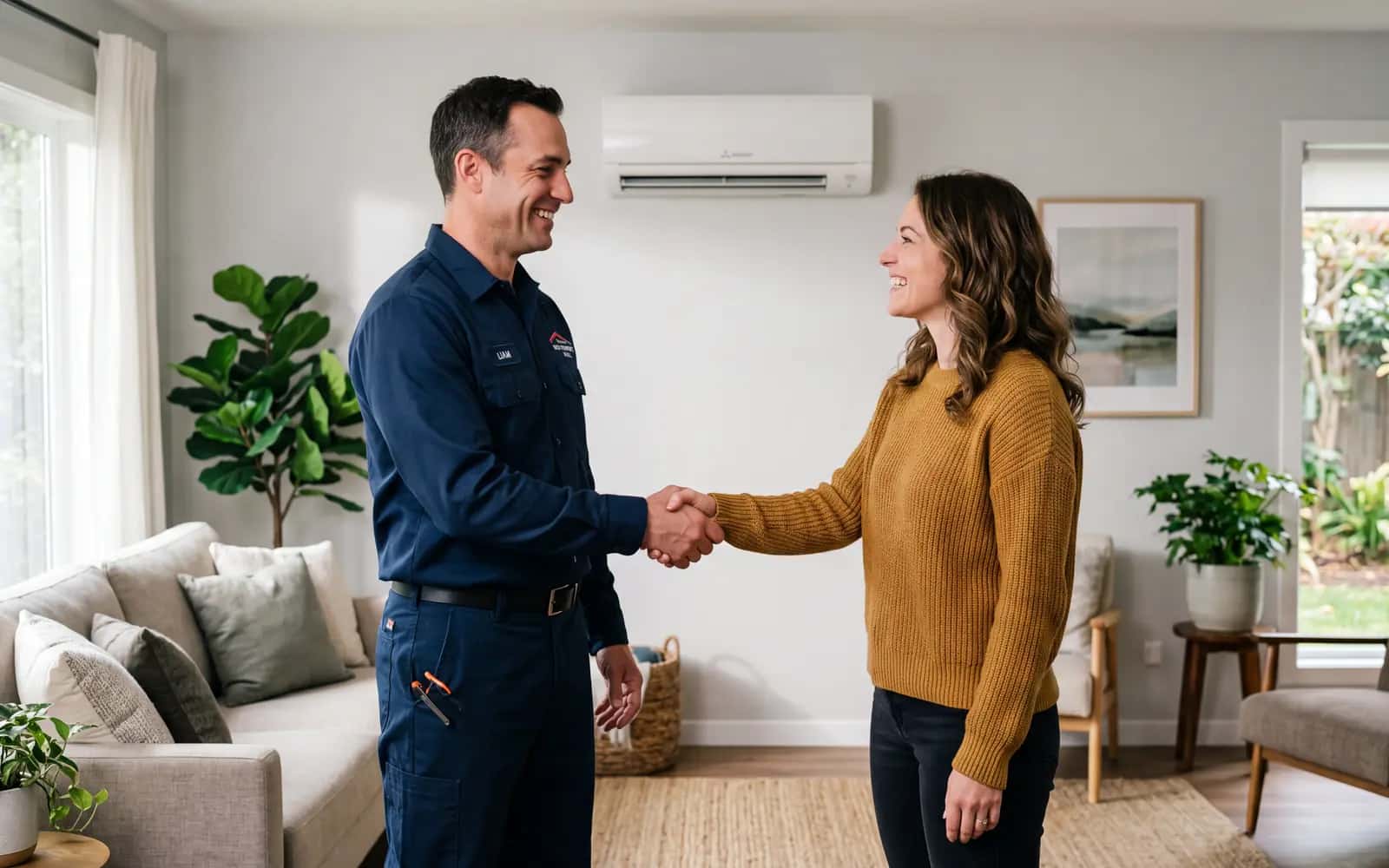 Visite à domicile de Solution Air Pro chez une cliente